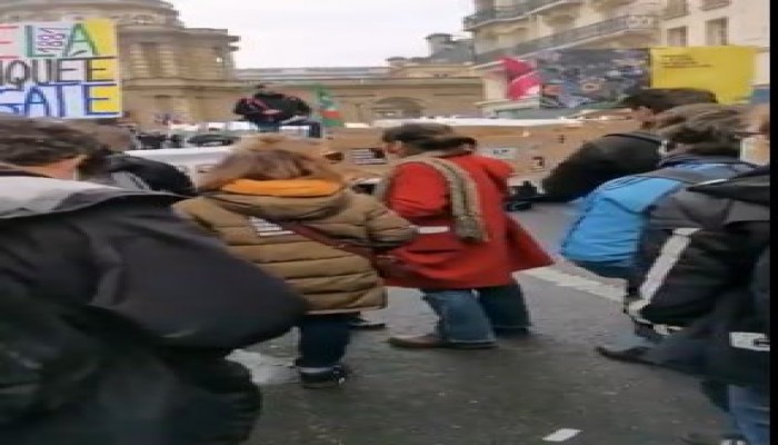 مظاهرات في فرنسا ضد مشروع قانون الأمن الشامل