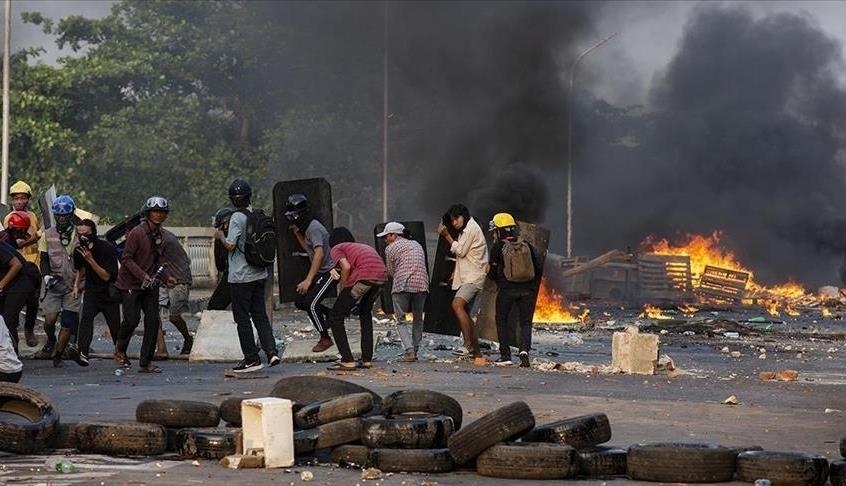 ميانمار.. مناهضو الانقلاب العسكري يواصلون احتجاجاتهم ومقتل 11 متظاهرا