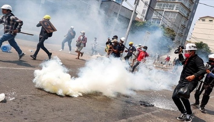 568 قتيلا برصاص الجيش في احتجاجات ضد الانقلاب بميانمار