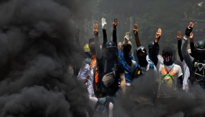 ميانمار.. ارتفاع قتلى المظاهرات ضد الانقلاب إلى  701 شخصا
