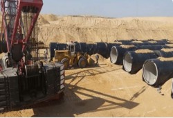 في سرية تامة.. شبكة مواسير عملاقة لتوصيل مياه النيل إلى الحدود الشرقية