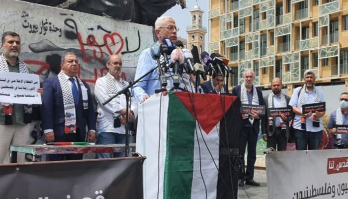 لبنان.. اعتصام إعلامي دعمًا للمقاومة وتضامنًا مع الزملاء في غزة