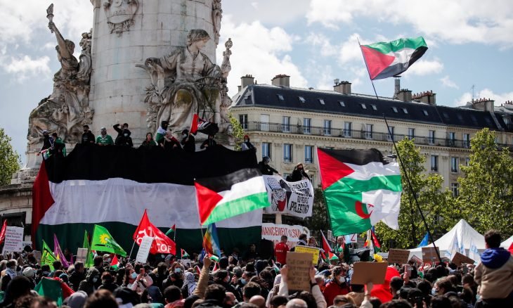الآلاف يهتفون في باريس: "فلسطين ستبقى.. فلسطين ستنتصر"