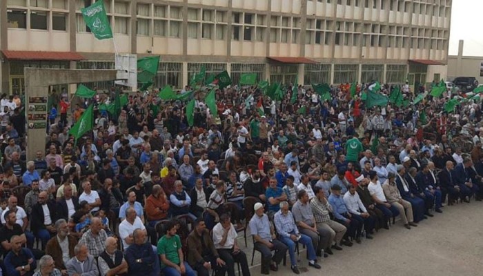 لبنان.. مهرجان حاشد في الضنية احتفالا بانتصار المقاومة الفلسطينية