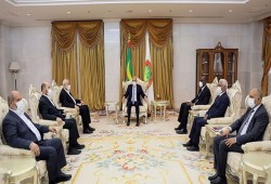 الرئيس الموريتاني يستقبل وفد حماس برئاسة هنية