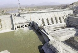 انخفاض المياه بنسبة 50% في سد الروصيرص بالسودان