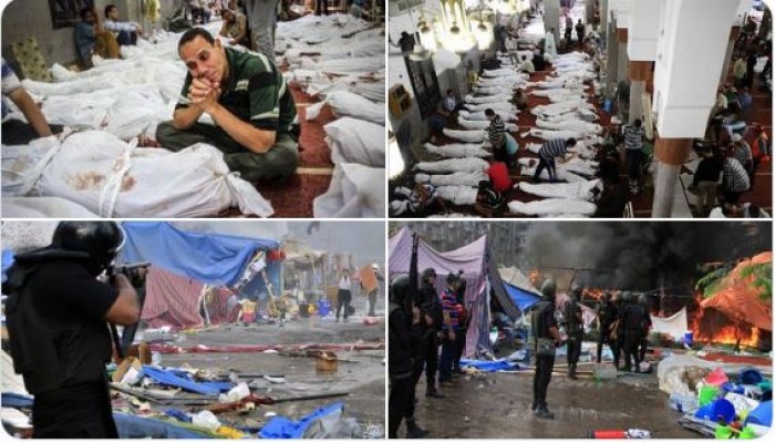 #رابعه_تشهد الأعلى تداولا على تويتر عشية ذكرى أبشع مجزرة بتاريخ مصر