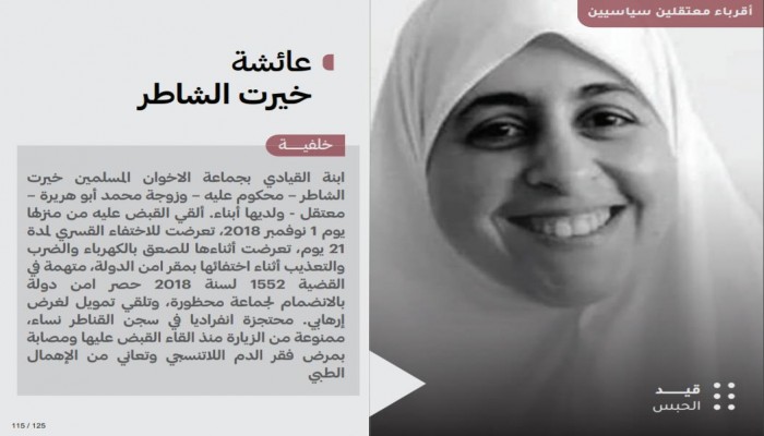 المفوضية المصرية للحقوق والحريات تعيد نشر سجل المعتقلين