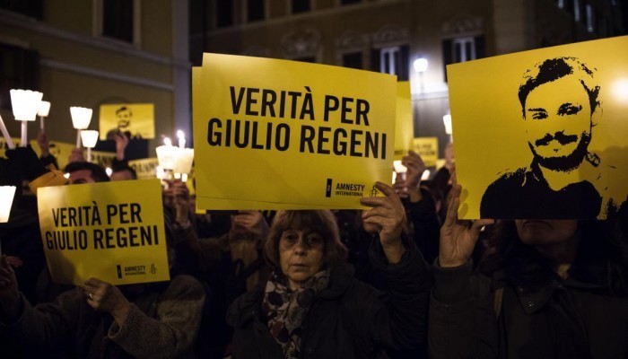 منظمة حقوقية: محاكمة قتلة ريجيني تردع محاولات الإفلات من العقاب