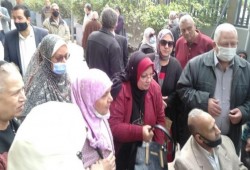 وقفة احتجاجية لأصحاب معاشات ماسبيرو للمطالبة بمستحقاتهم