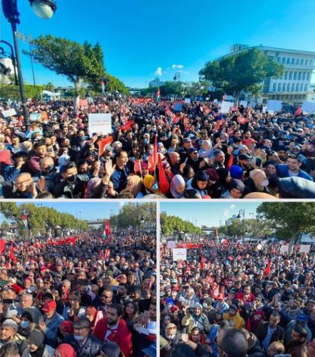 تونس..النهضة تستنكر المساس بالهيئات الدستورية وضرب السلطة القضائية