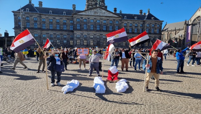 هولندا.. وقفة في أمستردام ضد الإعدامات بمصر