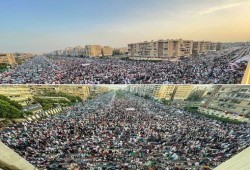 صلاة العيد بالساحات أسقطت قرار أوقاف الانقلاب