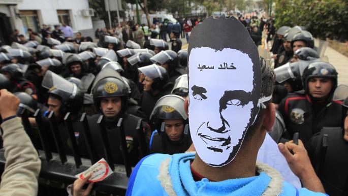 نشطاء يحيون ذكرى استشهاد أيقونة ثورة 25 يناير #خالد_سعيد