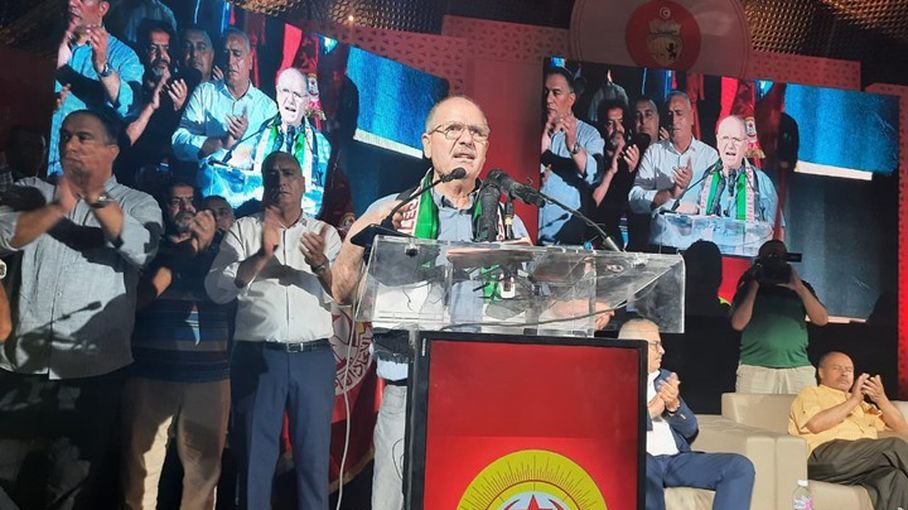 اتحاد الشغل التونسي يهاجم سعيّد: لن نخشى السجون والاغتيالات