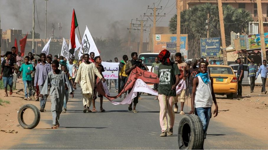 تواصل المظاهرات الرافضة للاتفاق الإطاري في السودان