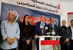 انقلاب تونس..  جبهة الخلاص الوطني تبدأ اعتصاما دفاعا عن أعضائها الموقوفين