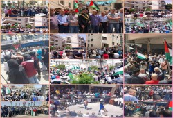 مسيرات في المخيمات الفلسطينية بلبنان تنديدًا بالعدوان على غزة