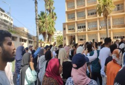 تظاهر طلاب حقوق الإسكندرية بعد رسوب 80% منهم