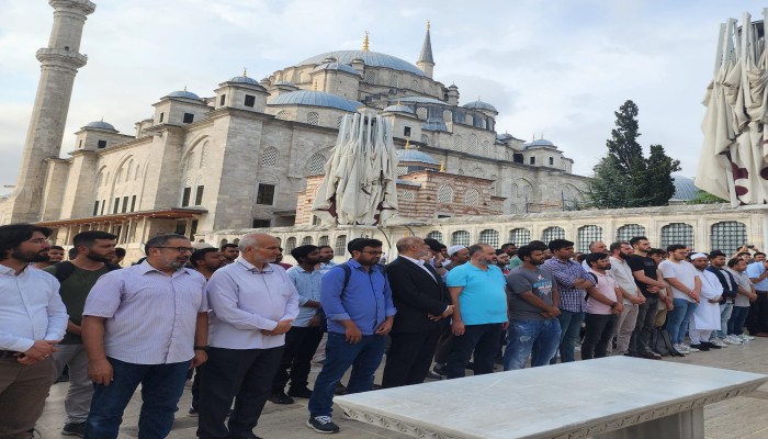 جماعة الإخوان المسلمين تشارك في عزاء نائب رئيس الجماعة الإسلامية في بنجلاديش