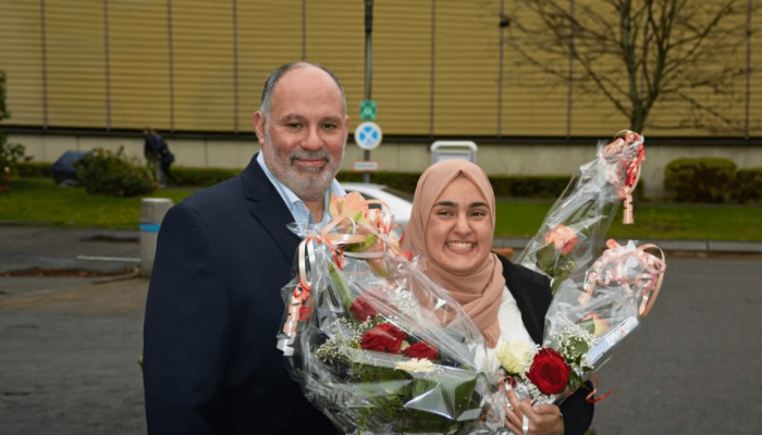 البنت التي لم تركب الترند