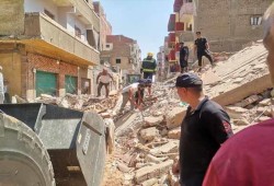 مقتل 3 مواطنينن من أسرة واحدة بانهيار عقار بالإسماعيلية