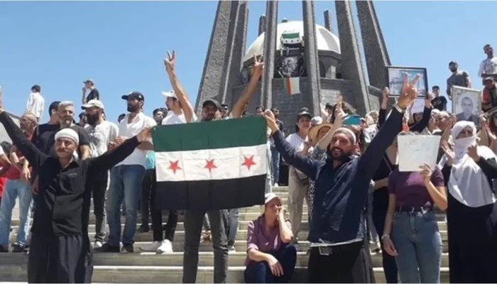 مظاهرات السويداء تتسع في سورية وتثير قلق النظام
