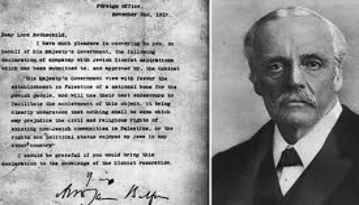 وعد بلفور.. صيغ في واشنطن وأُعلن في لندن