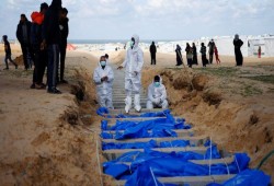 اليوم الـ117للعدوان على غزة.. قصف مستمر واكتشاف شهداء أعدمهم الاحتلال