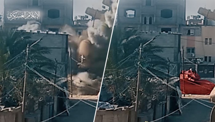القسام تستهدف مروحية وتدمر المزيد من آليات الاحتلال بغزة