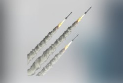 كتائب القسام تقصف موقعين للاحتلال برشقة صاروخية كبيرة من جنوب لبنان