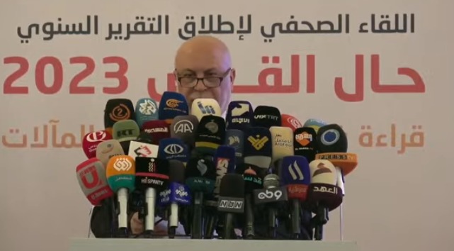 تقرير: المواقف الرسمية العربية والإسلامية والدولية خذلت القدس