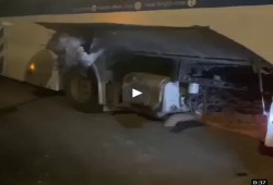 إصابة 3 مستوطنين باستهداف حافة بعبوة جنوب بيت لحم