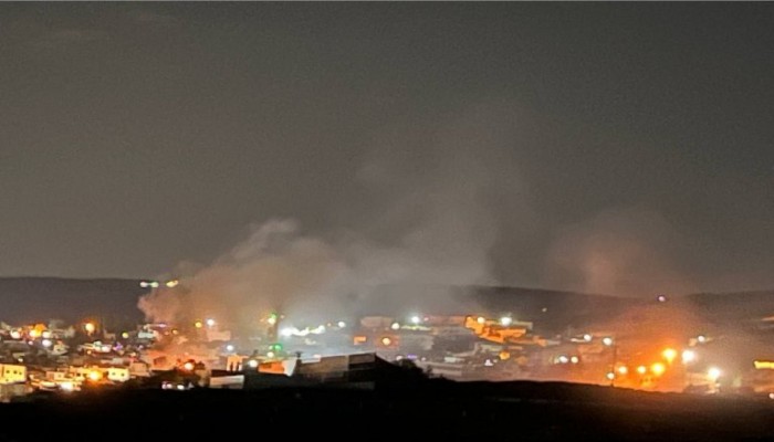 مواجهات مع قوات الاحتلال خلال اقتحامها مخيم الفارعة جنوب طوباس