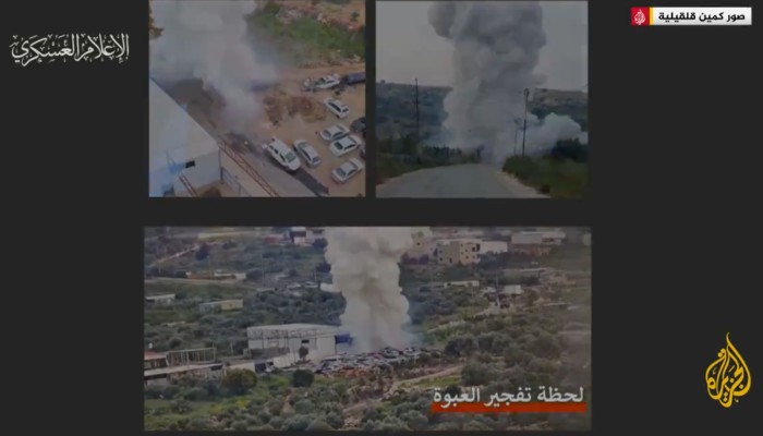 القسام تعلن عن الكمين المركب ضد الاحتلال في بلدة النبي إلياس