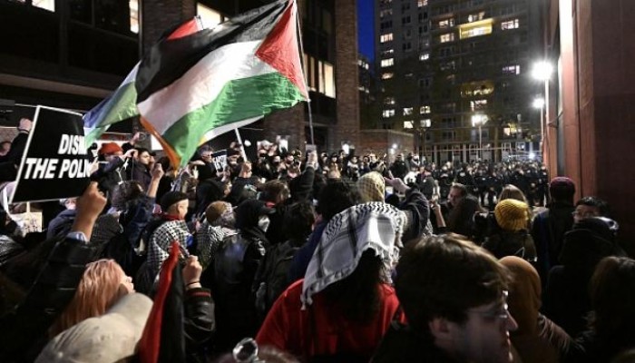اعتقال العشرات في مظاهرات مؤيدة للفلسطينيين بجامعات أمريكية