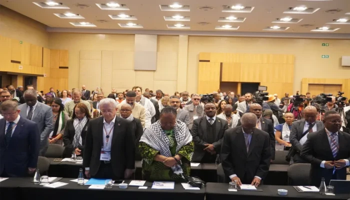 حماس تشارك في مؤتمر مناهضة الفصل العنصري الصهيوني بجنوب أفريقيا