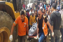 انتشال جثامين عشرات الشهداء من حيّي الزيتون والصبرة بعد تراجع الاحتلال