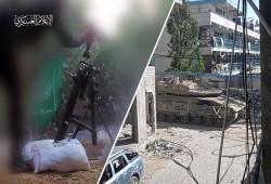 القسام تجهز على جنود صهاينة من مسافة صفر وتفجّر دبابات الاحتلال