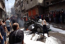 استشهاد اللواء ضياء الدين الشرفا في عملية اغتيال صهيونية بغزة