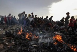 21 شهيدًا في مجزرة صهيونية جديدة بحق النازحين في مواصي رفح