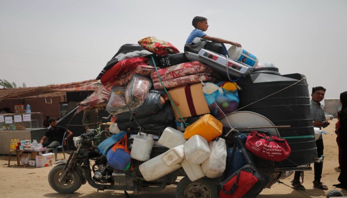 الأونروا: 32 ألف شخص نزحوا من رفح خلال 48 ساعة