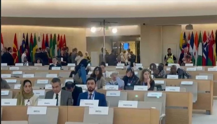 انسحاب وفود دولية من جلسة خاصة بفلسطين في جنيف مع بدء كلمة الاحتلال