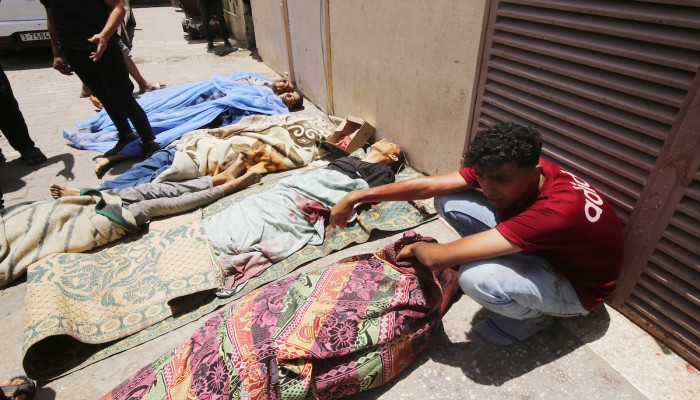 مجزرة النصيرات.. 244 شهيدًا في 75 دقيقة