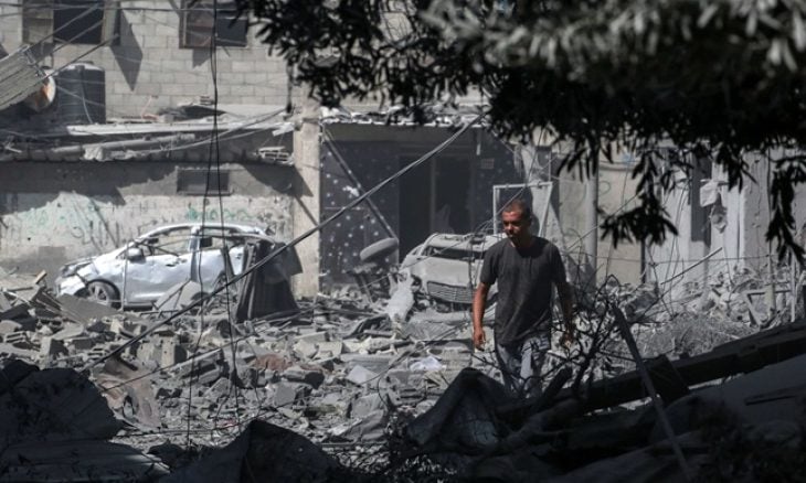 المرصد الأورومتوسطي يدعو للتحقيق في استخدام الرصيف الأمريكي العائم بمجزرة النصيرات