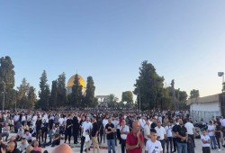 40 ألفا يؤدون صلاة عيد الأضحى في الأقصى رغم قيود الاحتلال