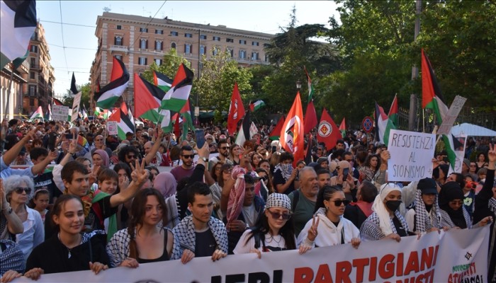 إيطاليا.. مسيرات في روما وميلانو تضامنا مع فلسطين