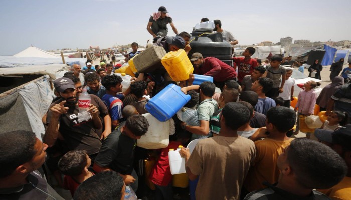 الأورومتوسطي: التعطيش جريمة إبادة ضد أهل غزة