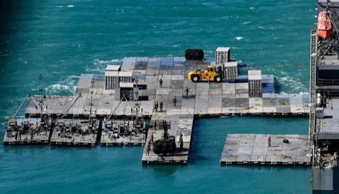 الدفاع الأمريكية تفكك الرصيف المؤقت بغزة بعد فشل مهمته