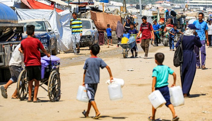 أوامر من جيش الاحتلال بتفجير خزان المياه في رفح